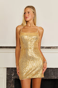 Dylan & Davids Short Gold Sequin Mini Cocktail Dress sheerdreamz Dylan & Davids Short Gold Sequin Mini Cocktail Dress sheerdreamz