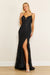 Dylan & Davids Long Black Plus Size Party Dress Formal Gown