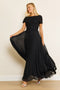 Dylan & Davids Short Sleeve Mother Of The Bride Evening Dress