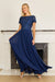 Dylan & Davids Short Sleeve Mother Of The Bride Evening Dress