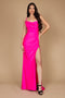 Long Formal Low Back Prom Dress