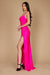 Long Formal Low Back Prom Dress