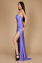 Long Formal Low Back Prom Dress