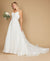 Long Spaghetti Strap Wedding Dress