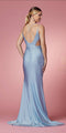 Nox Anabel -NXE1003 Beaded Cutout Prom Dress