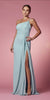 Nox Anabel -E1005 Ruched Long One Shoulder Dress.