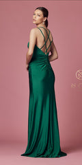 Nox Anabel E1035 Fitted Sexy Floor Length Evening Prom