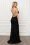 picture of black prom envinig dress
