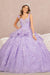 Sweetheart 3D Butterfly Ball Gown by Elizabeth K GL3112