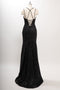 Coya L2773T's Glitter-Embellished Fitted Bustier Gown