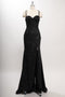 Coya L2773T's Glitter-Embellished Fitted Bustier Gown