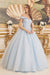 Nox Anabel CU1193's Off-Shoulder Ball Gown with Appliqué