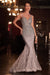 VESTIDO SIRENA DE CINDERELLA DIVINE B718