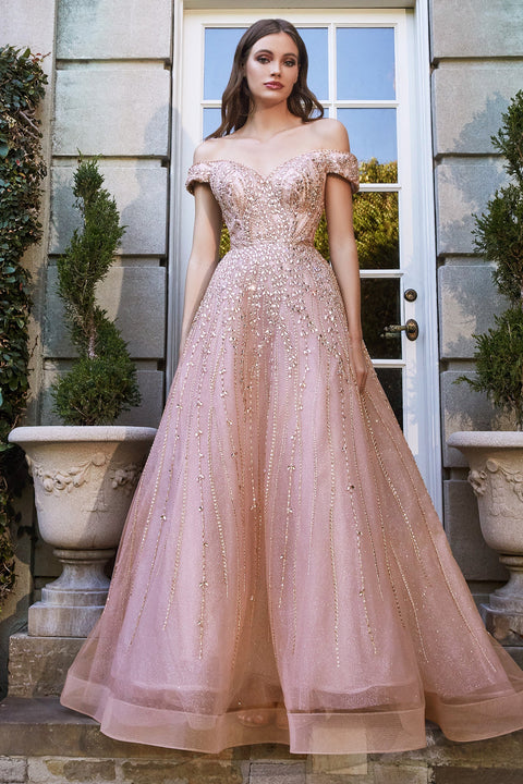 BALL GOWN DRESS BY CINDERELLA DIVINE B715
