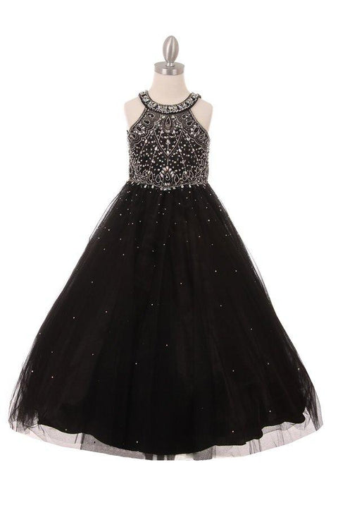 Sleeveless Beaded Ball Gown by Cinderella Couture 5027