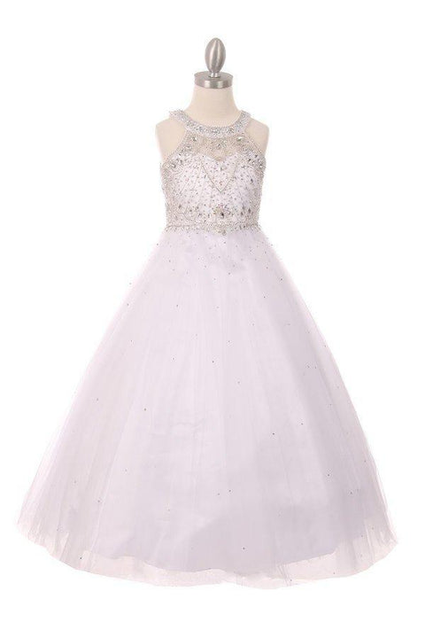 Sleeveless Beaded Ball Gown by Cinderella Couture 5027