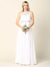 Long Sleeveless Wedding Dress