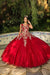 Sweetheart Butterfly Ball Gown by Cinderella Couture 8046J