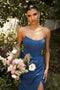 Cinderella Divine 7484 -Prom Dress with  Draped Corset