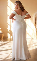 Cinderella Divine 7484WC - Bridal Dress with Satin Corset