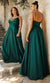 Cinderella Divine 7485 - A-Line Long Satin Gown