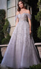Cinderella Divine B713 - Vestido de novia con hombros descubiertos