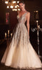 Cinderella Divine C135 - Sleeveless Prom Dress with Sequins