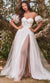 Cinderella Divine CB080W - Floral Wedding Ballgown with No Straps