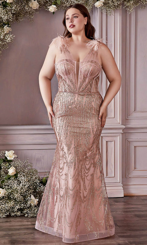 Cinderella Divine CB087 - Long Sweetheart Gown