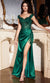 Cinderella Divine CD0186 - Prom Dress withApplique Corset