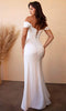 Cinderella Divine CD0186W - Sheer Lace Bodice Wedding Gown