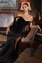 Cinderella Divine CD956  - Wavy Off shoulder Velvet Gown
