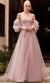 Cinderella Divine CD962 - Prom Dress with 3D Floral