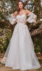 Cinderella Divine CD962W - Wedding Ballgown in Lace Tulle