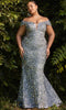 Cinderella Divine CD975C - Formal  Off Shoulder Gown