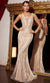 Cinderella Divine CD981 - Evening Gown with Embroidery