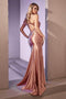 Cinderella Divine CDS412 - Prom Gown with Sheer Corset