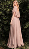 Cinderella Divine HT101 - Formal Illusion Bateau Dress