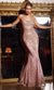 Cinderella Divine J814 - Vestido sirena con cuentas adornadas