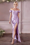 Cinderella Divine KV1056C - Formal Off Shoulder Gown