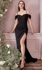 Cinderella Divine KV1057 - Off Shoulder Prom Gown