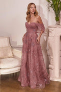 Cinderella Divine OC008 - Sweetheart Dress with Floral Appliqued