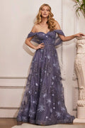 Cinderella Divine OC008 - Sweetheart Dress with Floral Appliqued