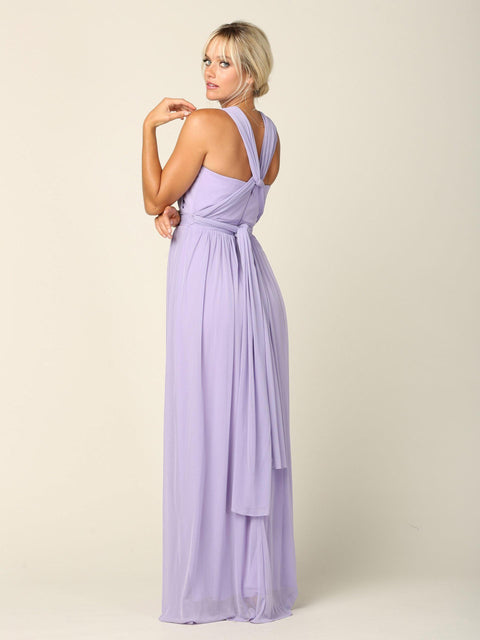Long  Convertible Bridesmaids Dress