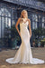 Mermaid Cowl Wedding Dress by Nox Anabel JE954