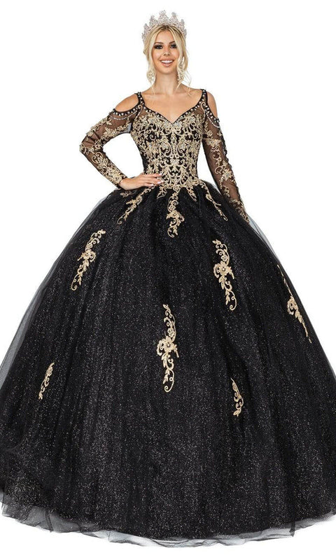 Dancing Queen - 1563  Tulle Quinceanera Sweet 16 Dress