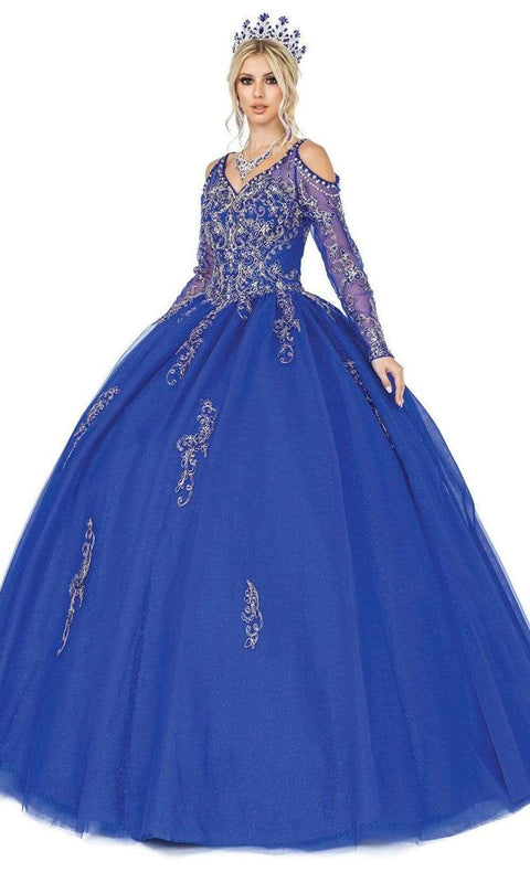 Dancing Queen - 1563  Tulle Quinceanera Sweet 16 Dress