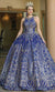 Dancing Queen - 1626 Halter Quinceanra and Sweet 16 Ball Gown