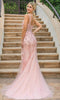 Dancing Queen - 4212 Fitted Sheath Evening Prom Dress.