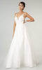 Elizabeth K - GL1915 Spaghetti Straps Applique Bridal Gown